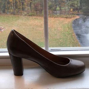 Clark’s Indigo leather heels